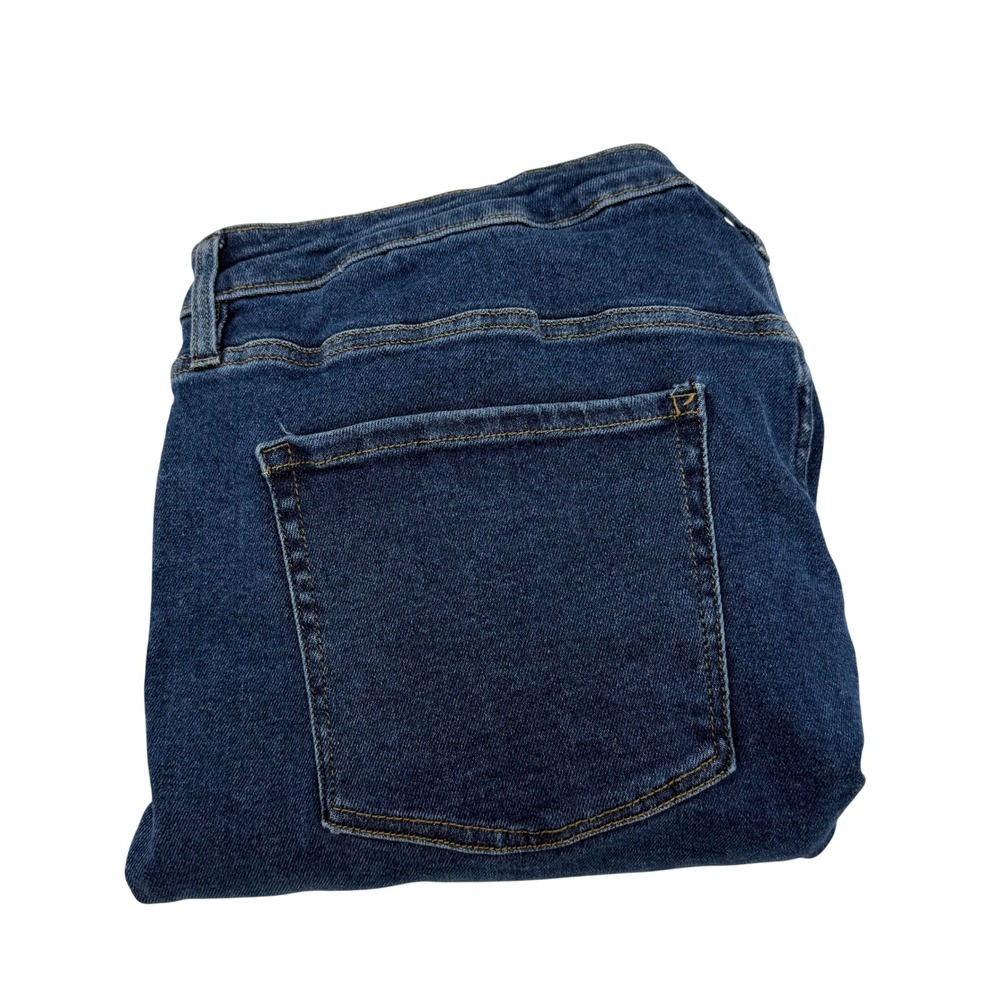 AVA & VIV‎ 22W Ankle Skinny Jeans Dark Wash Stretch Women's Plus Size